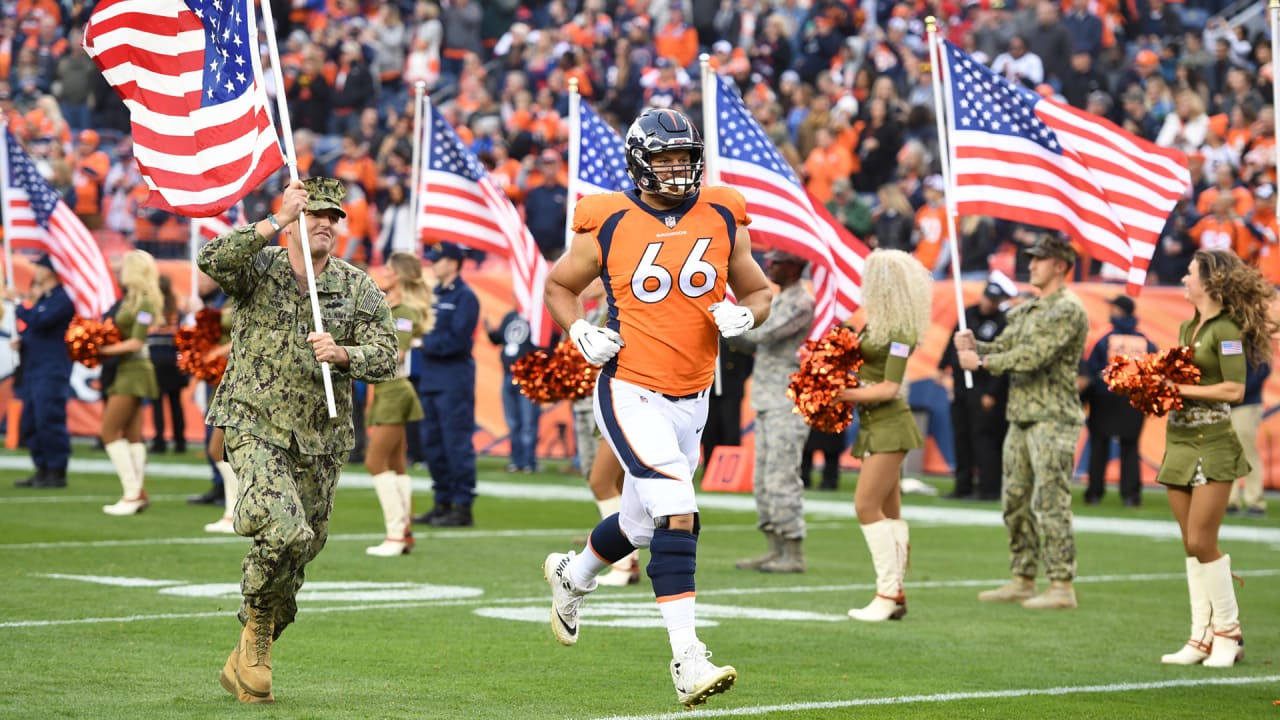 How the Broncos celebrated Salute to Service at HOUvsDEN