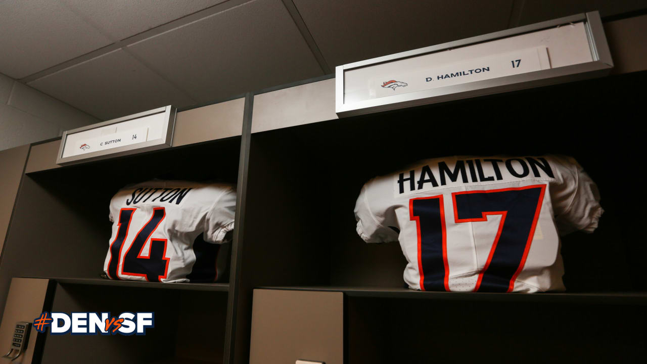 DENvsSF: Peek inside the Broncos' locker room at Levi's Stadium