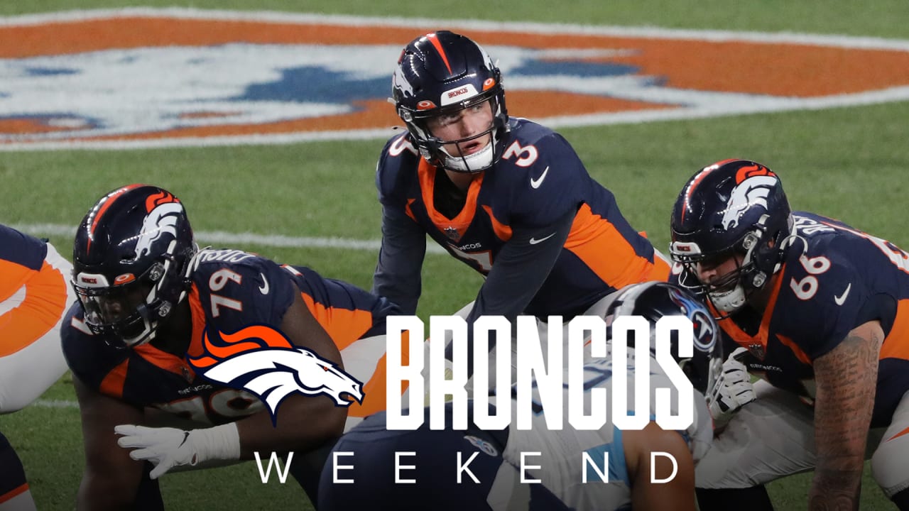 Broncos Weekend: Hitting the road for Week 2