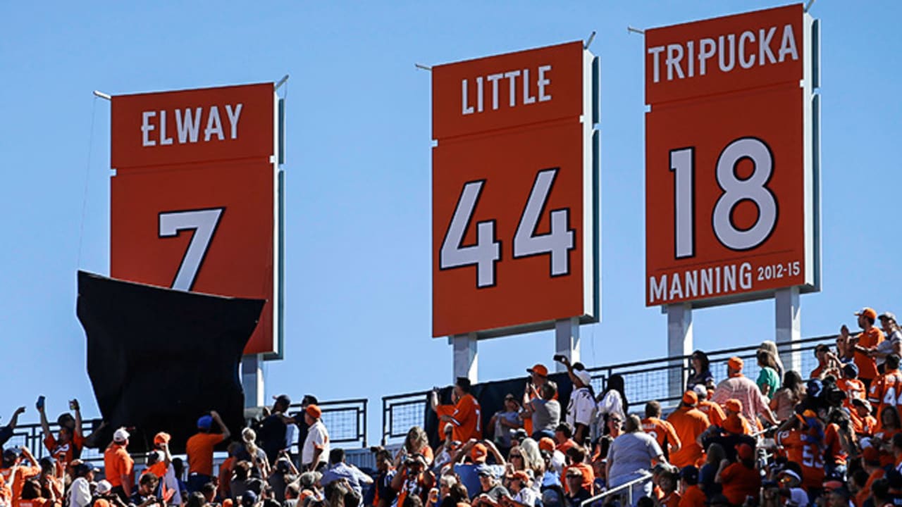 Broncos reveal retired numbers display