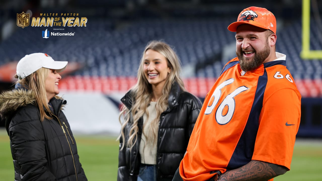 Dalton Risner's family surprises him with Walter Payton NFL Man of the ...