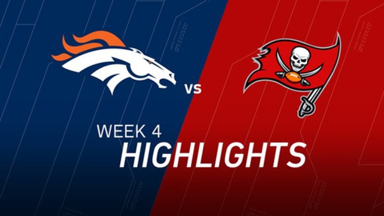 Highlights Broncos vs. Buccaneers