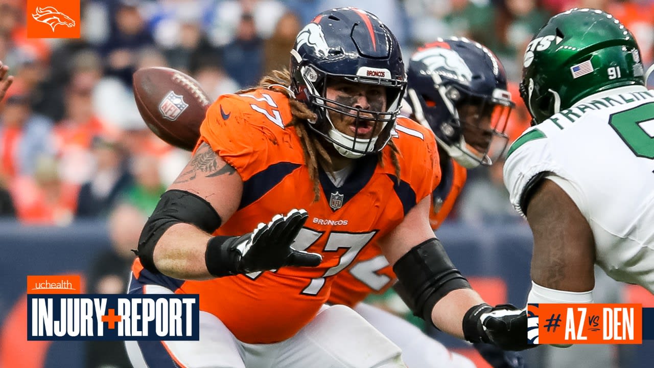 Injury Report: G Quinn Meinerz among four Broncos starters held out of  Wednesday practice