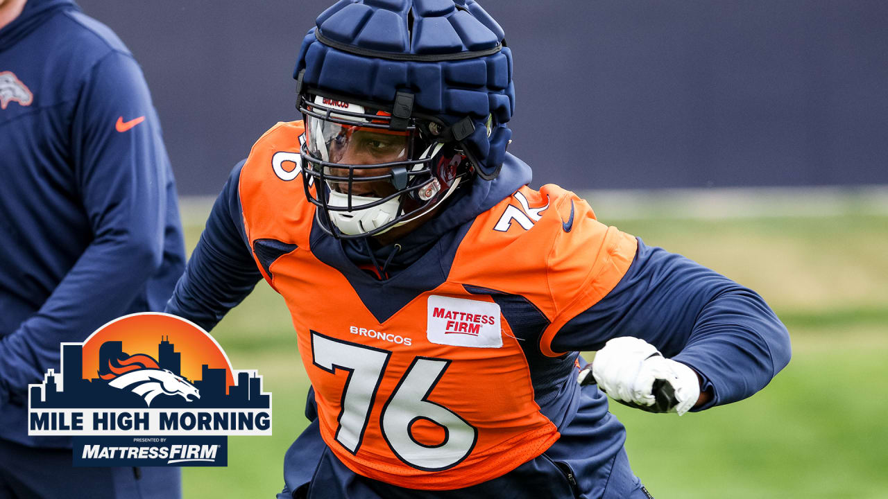 Broncos tackle Calvin Anderson is determined to protect his