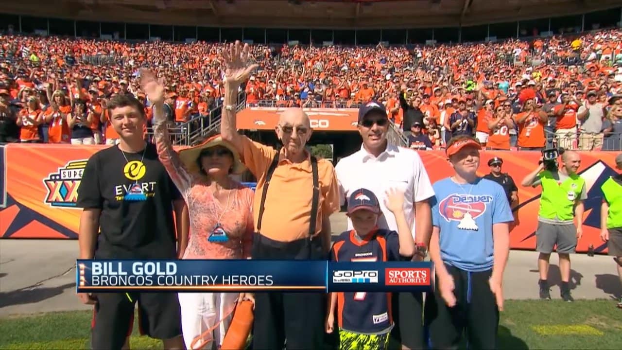 Broncos unveil retired numbers tribute in pregame ceremony