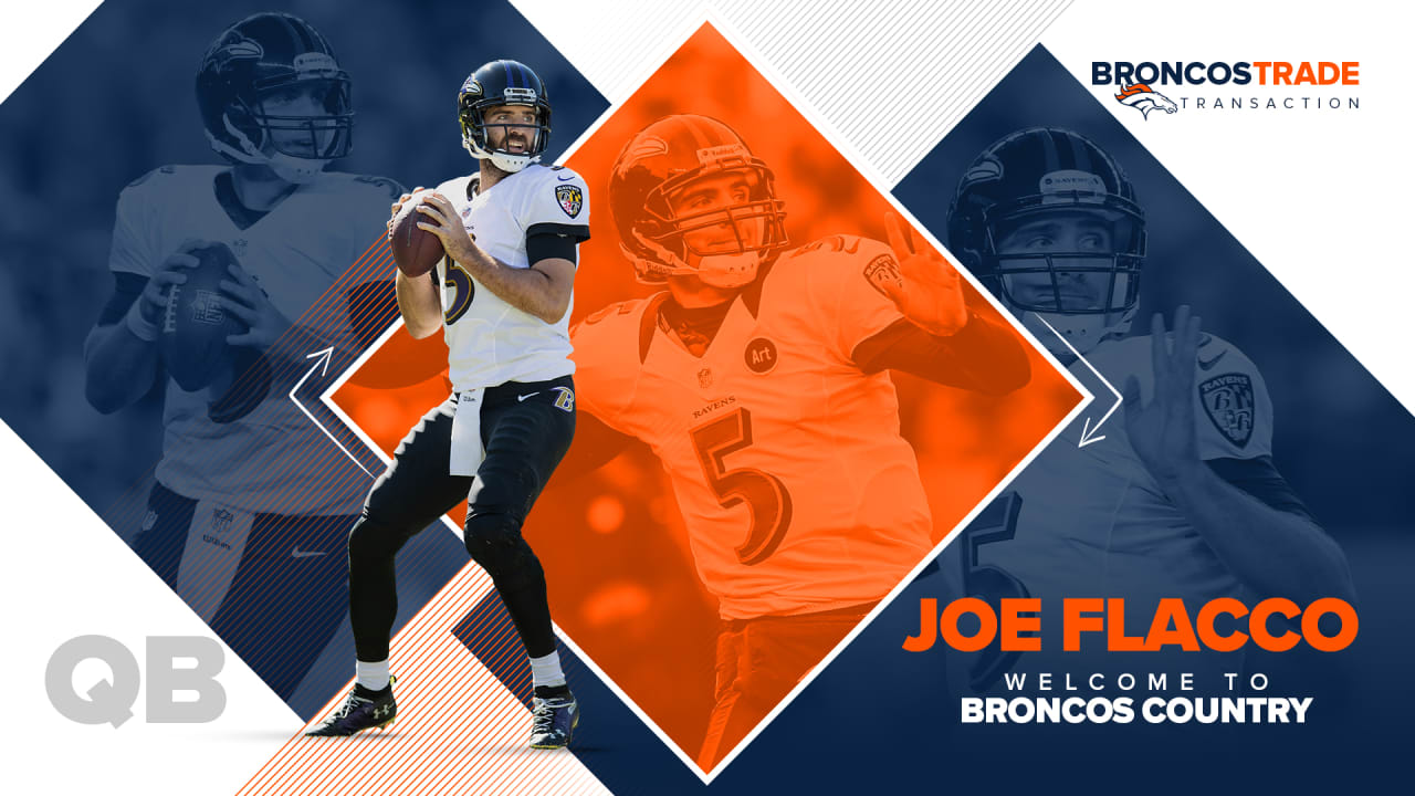 joe flacco broncos jersey numbers