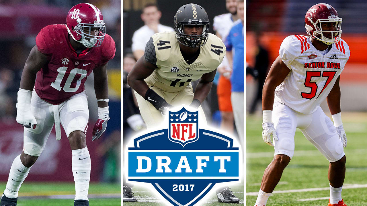 Draft position breakdown Inside linebackers