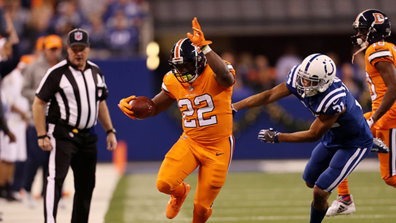 Broncos vs. Colts: C.J. Anderson says he's a pumpkin in Color Rush