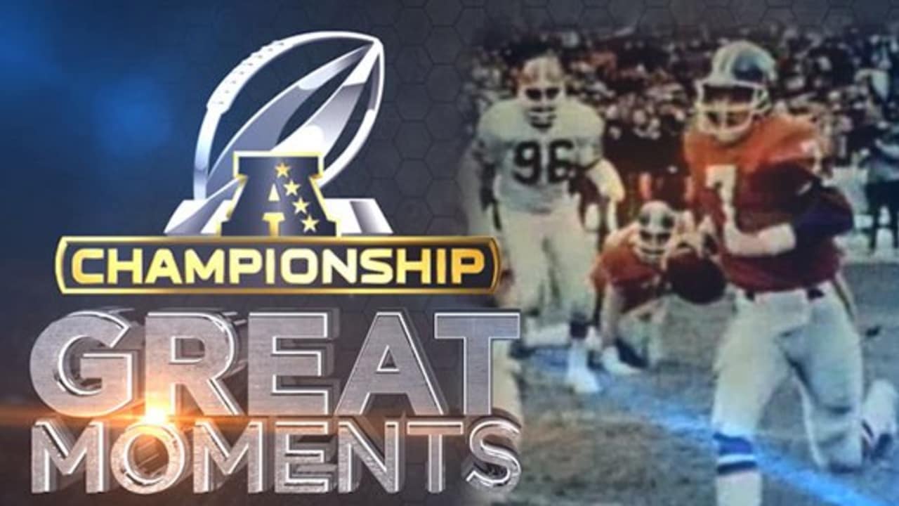 The Drive': Browns vs. Broncos 1986 AFC Championship Game highlights 