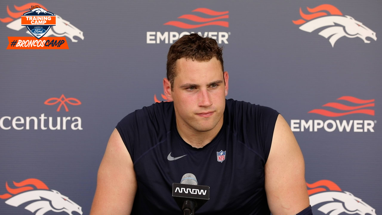 Zach Allen's non-stop motor shows up early at Broncos training camp