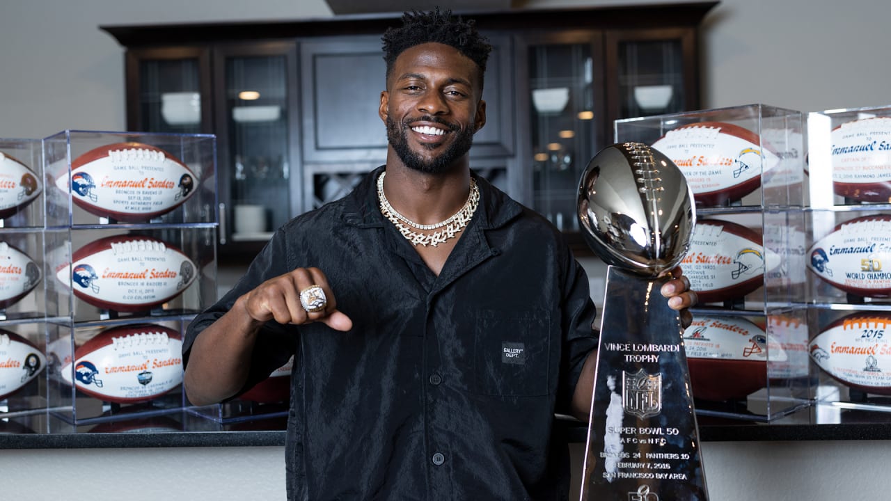 Super Bowl 50 champion Emmanuel Sanders announces his retirement