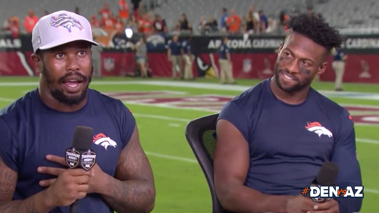 Von Miller talks a big game, backs it up, as Broncos roll Cardinals