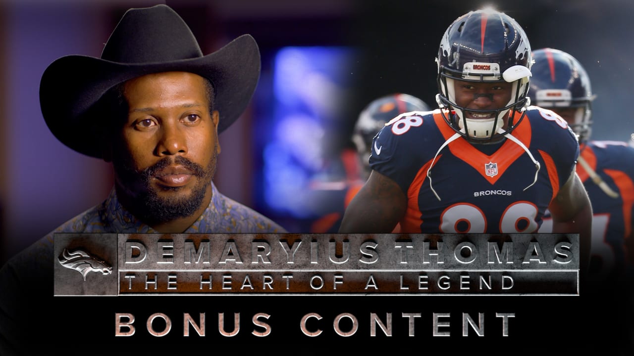 DEMARYIUS THOMAS: Von Miller, other former teammates honor DT with 88 on  helmet