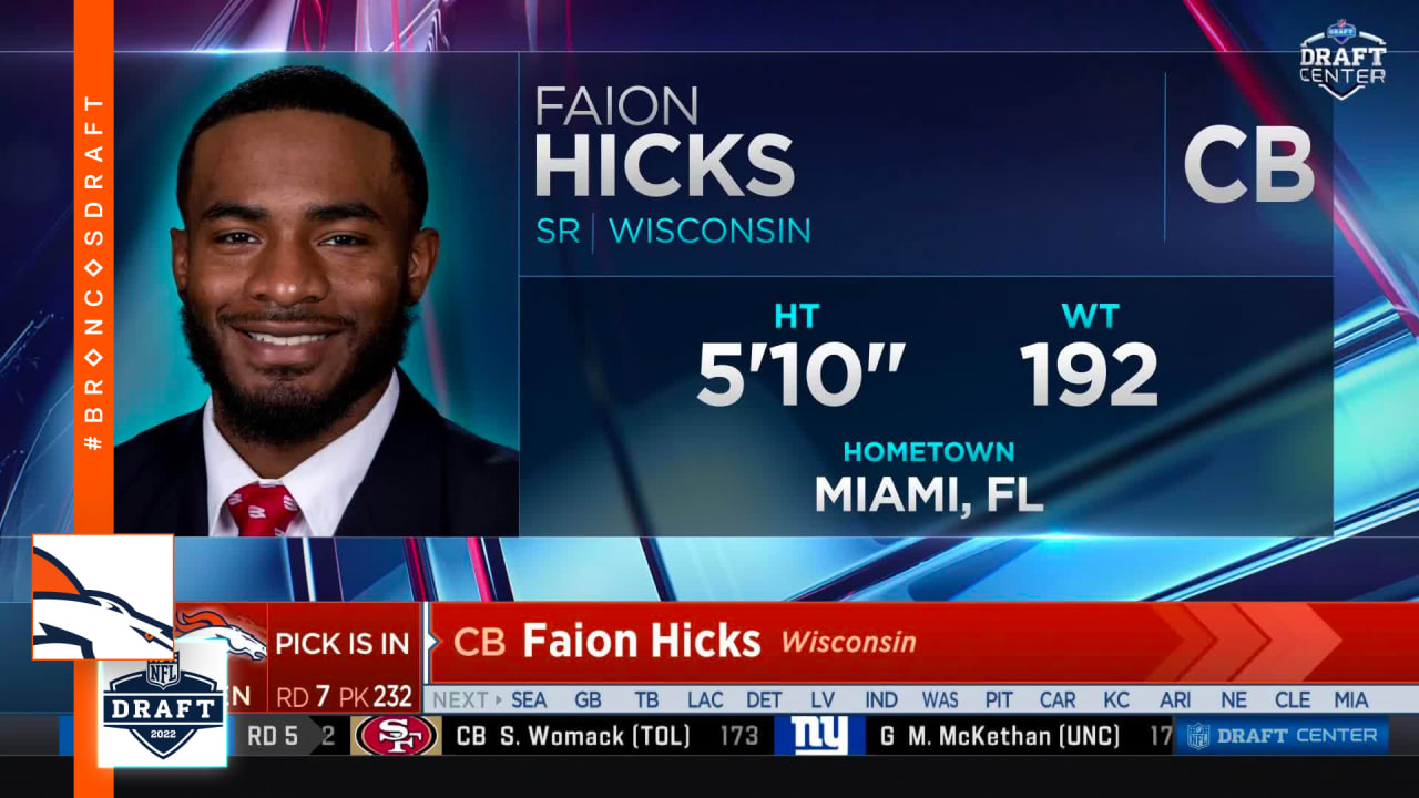 Faion Hicks, TCI's First NFL Draft Pick Touches Down On Local Soil