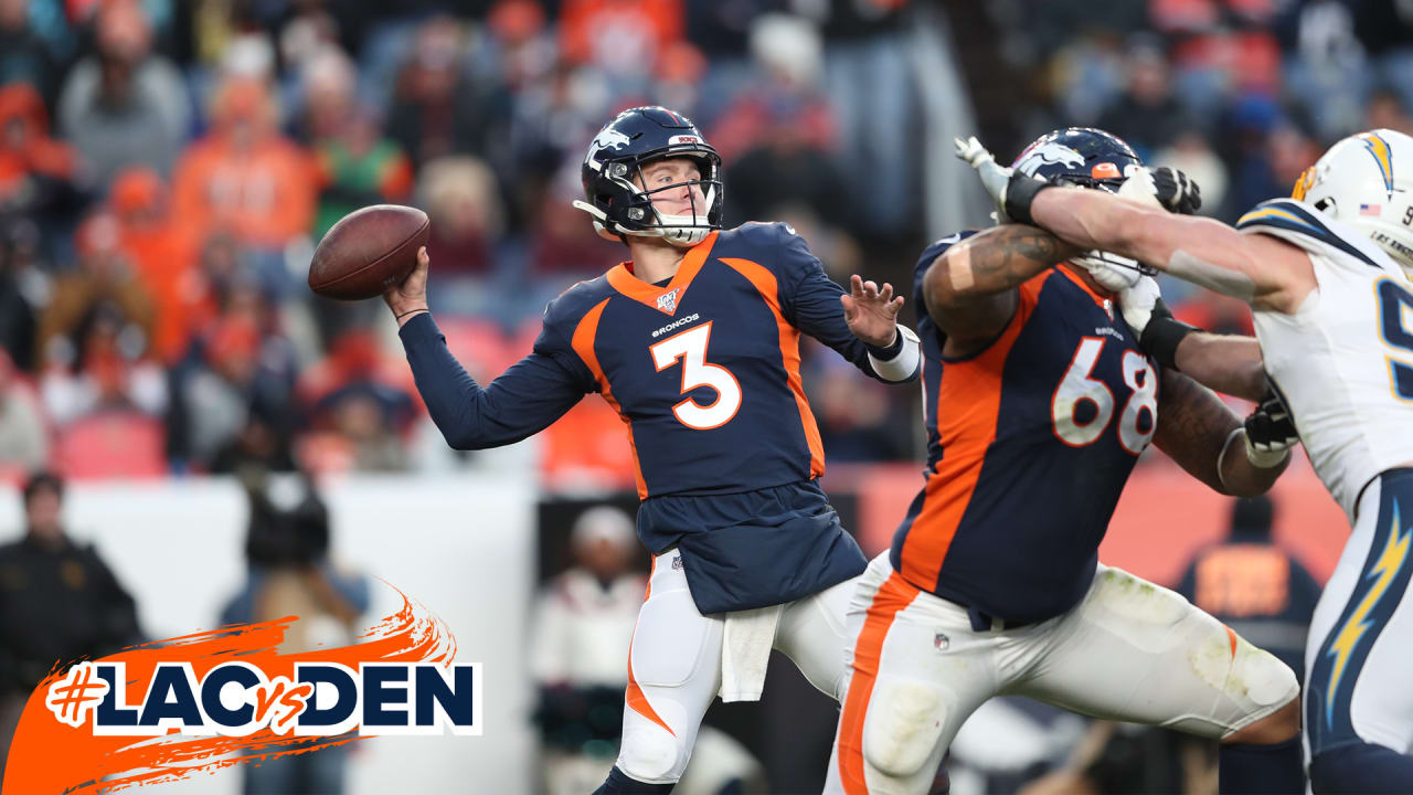 Broncos teammates excited for Drew Lock's future after his first career
