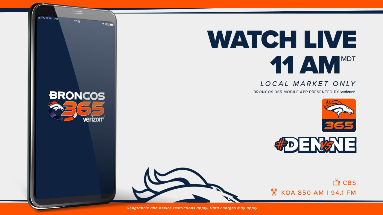 Denver Broncos vs. Washington Commanders: How to watch, listen and