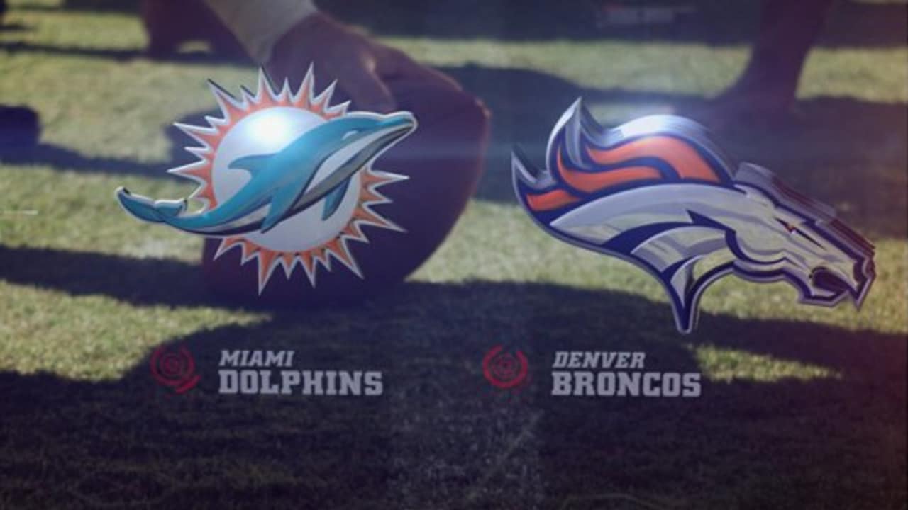 Week 12 Broncos vs. Dolphins highlights