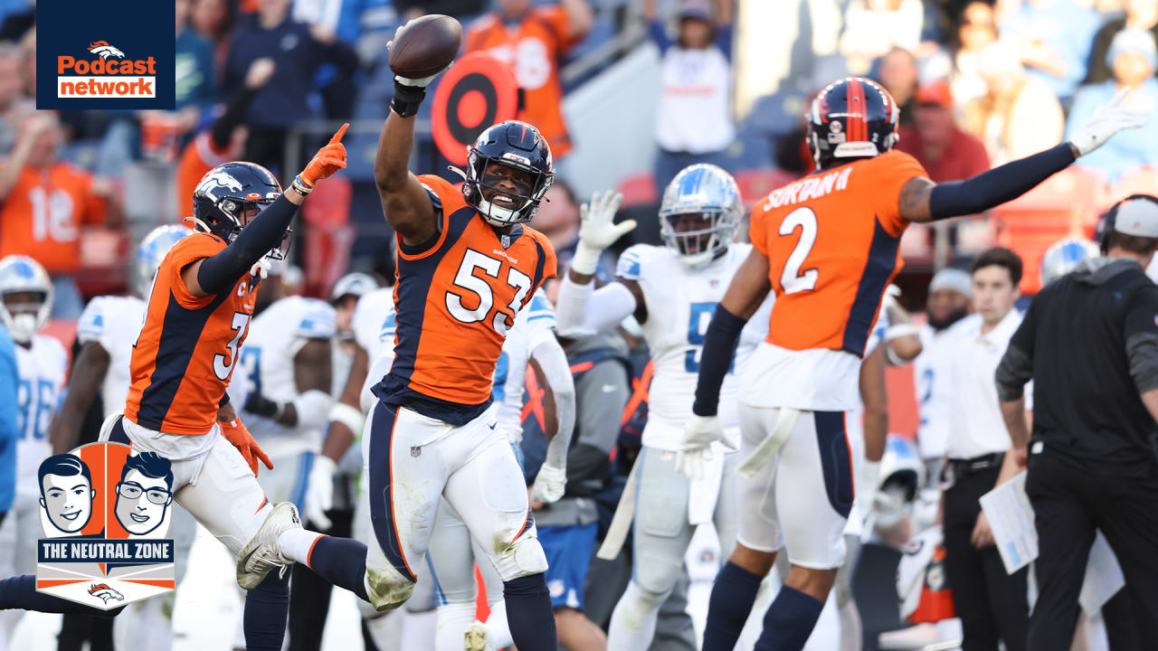 The Neutral Zone (Ep. 189): Broncos In Thick Of Playoff Race After ...