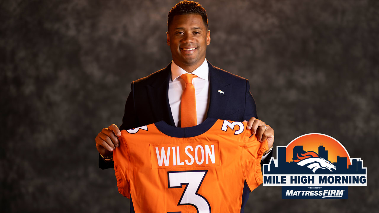 Russell Wilson Introduced as New Broncos Quarterback