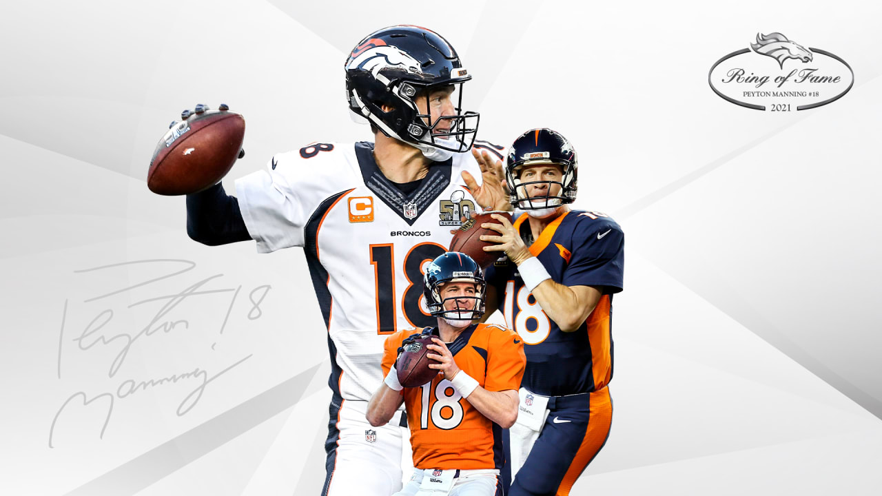 Peyton Manning unanimously elected to Broncos' Ring of Fame