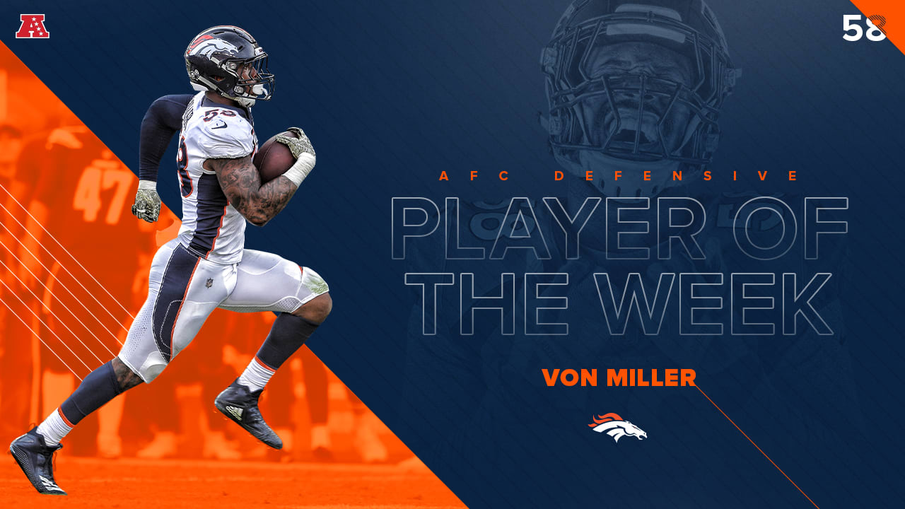 Broncos' Von Miller among NFL Players of the Week