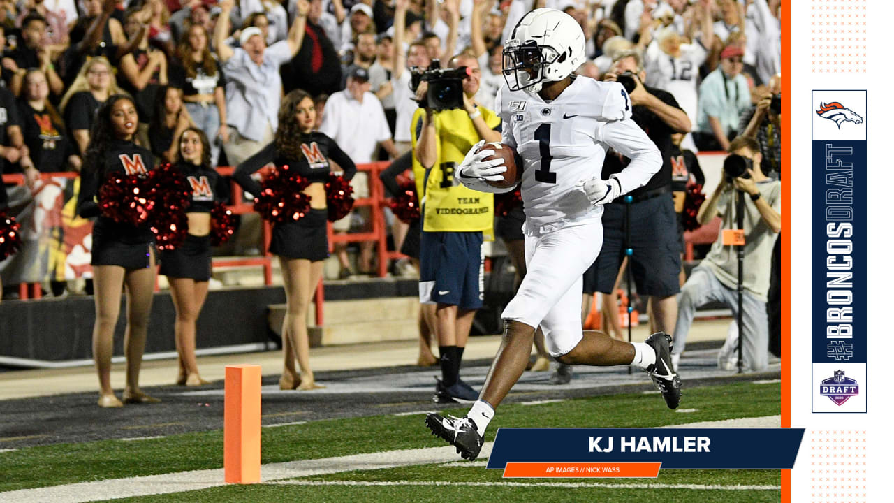 Denver Broncos' Rookie WR KJ Hamler Reveals New Jersey Number