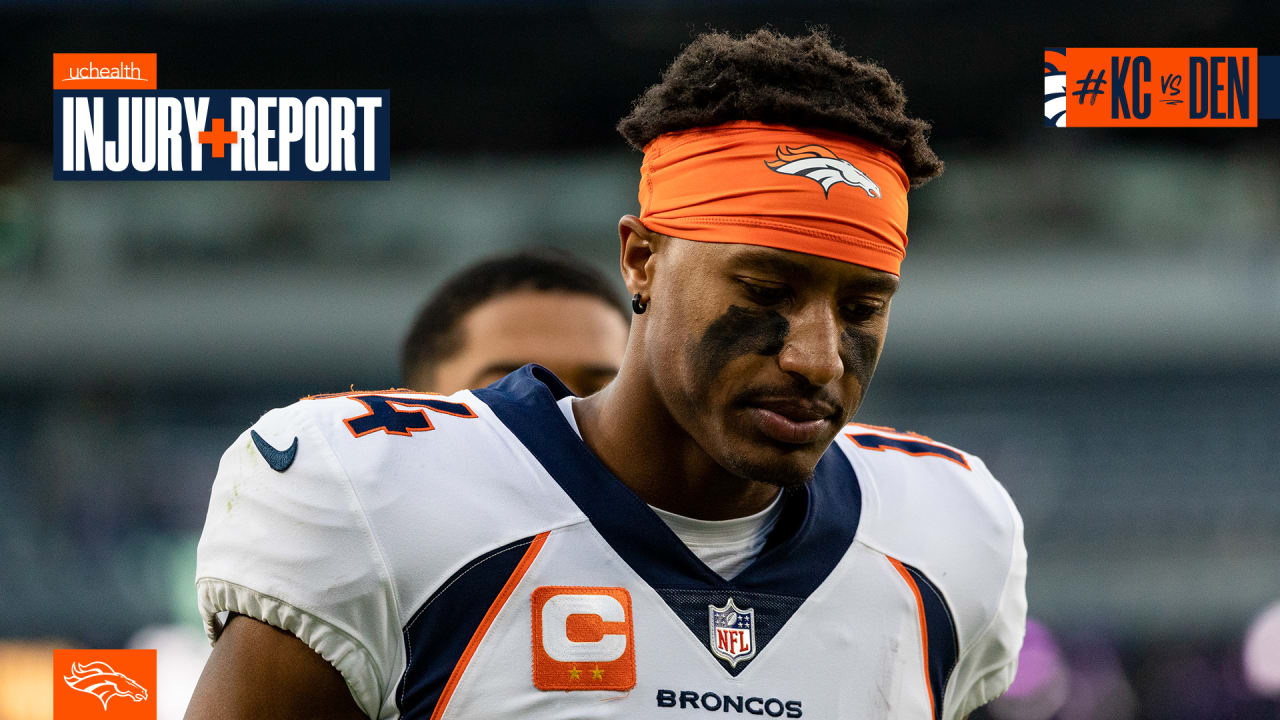 Courtland Sutton COVID-19 news: Broncos WR avoids list