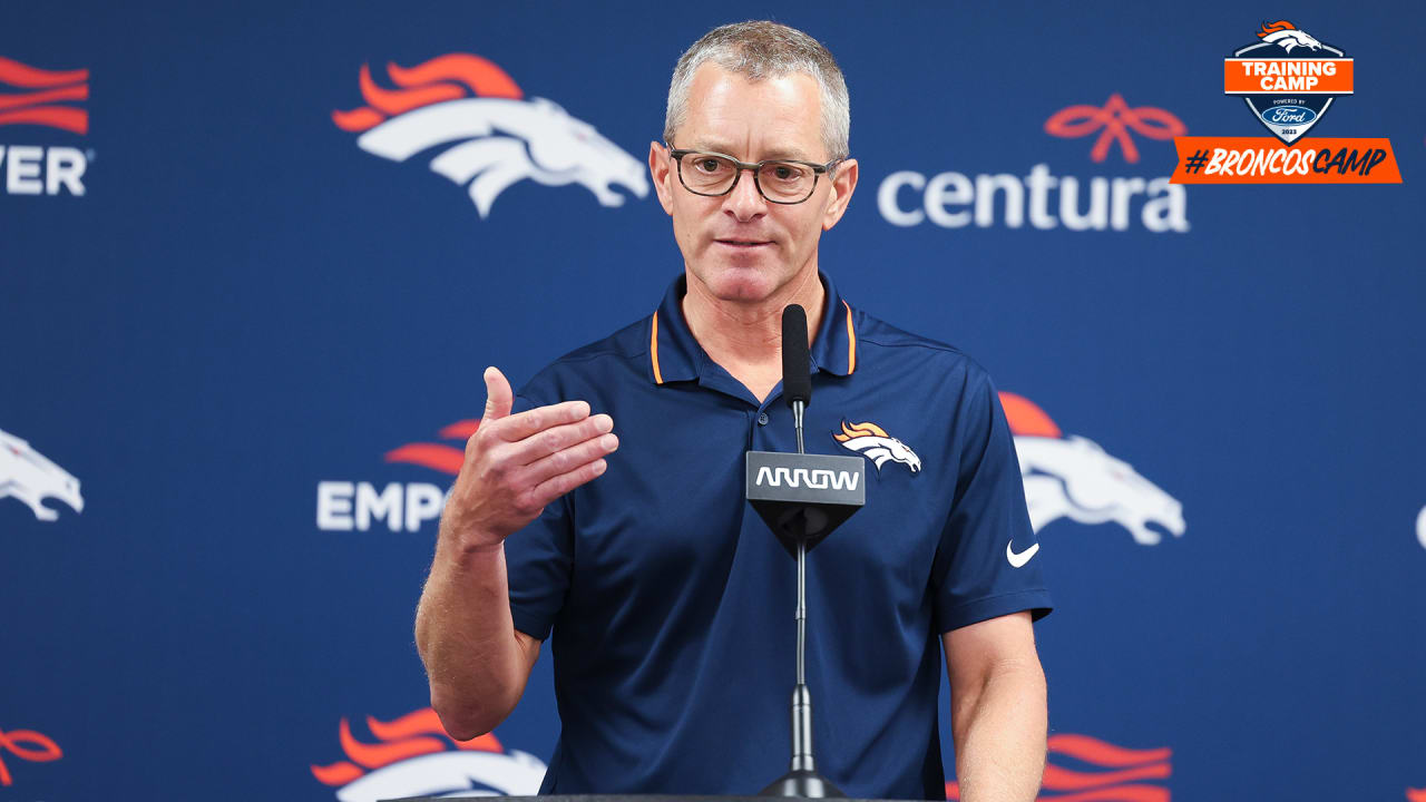 Randy Gregory's introductory press conference as a Denver Bronco 