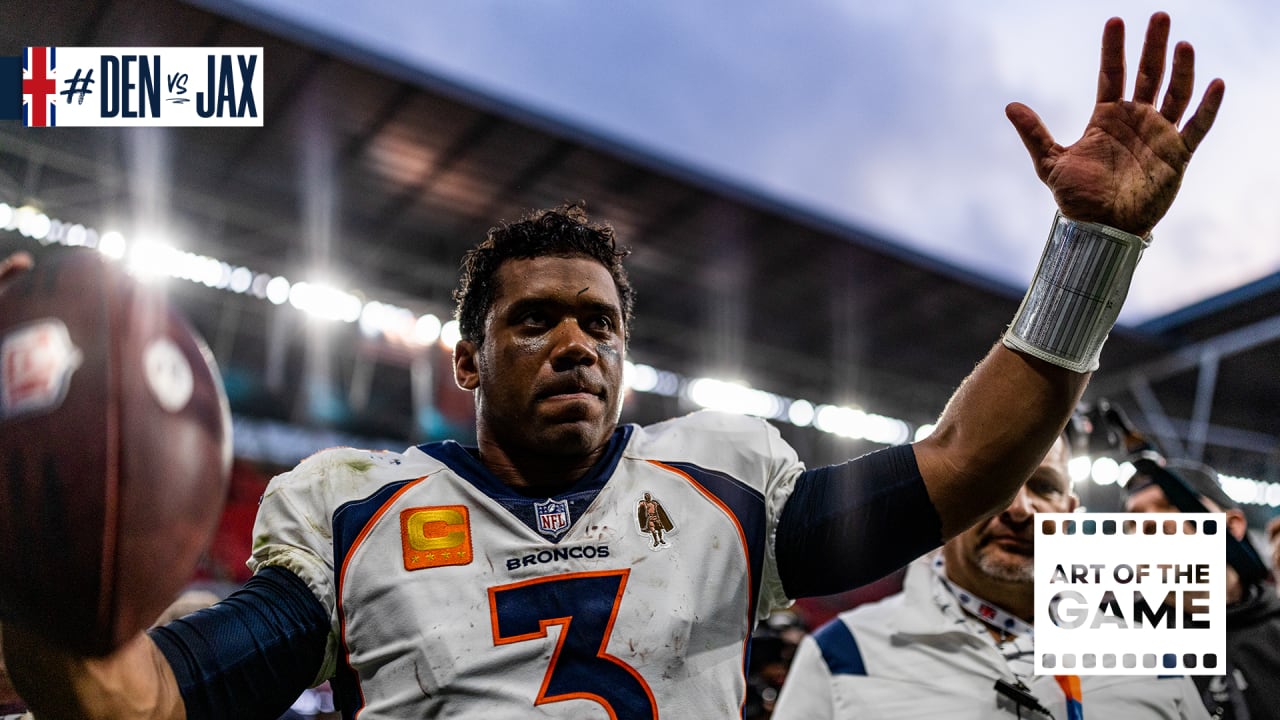 Denver Broncos tight end Andrew Beck during pre-game warmups