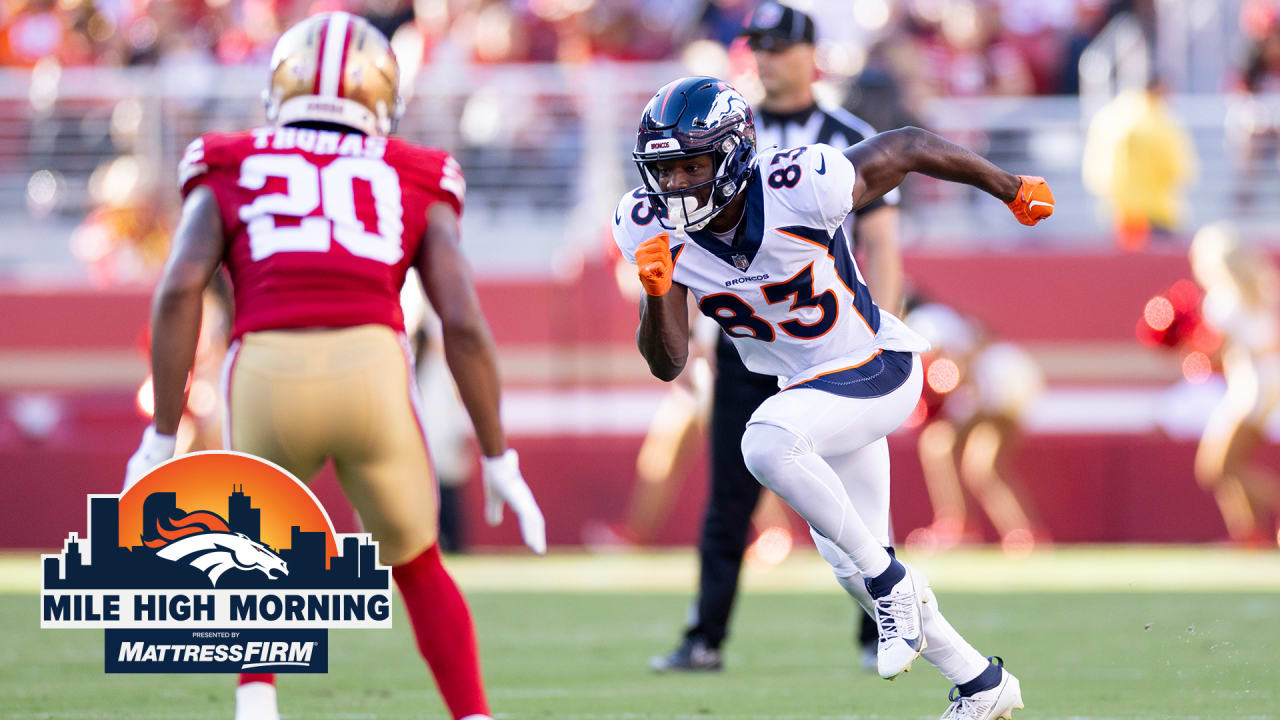 First look at Denver Broncos top rookie Marvin Mims in his new uniform