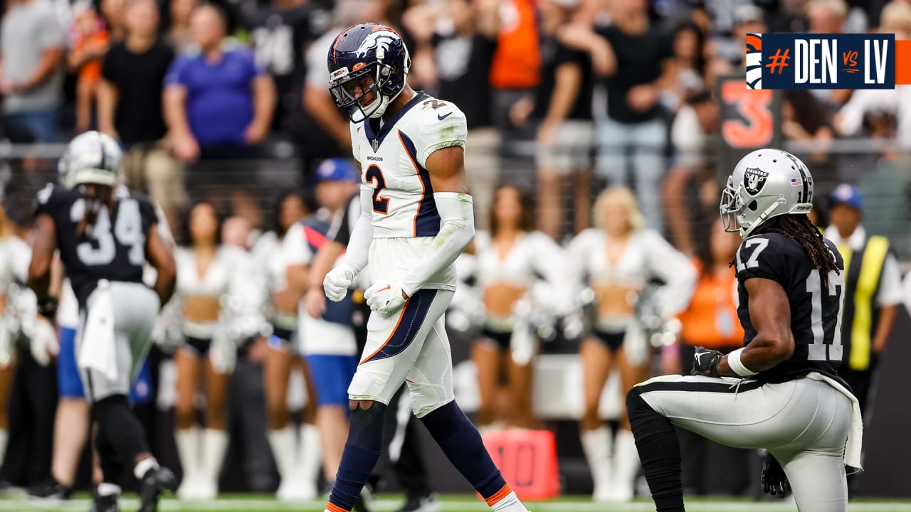 Broncos CB Pat Surtain II looks forward to matchup against Raiders' WR  Davante Adams after last season's heartbreaking loss – Boulder Daily Camera