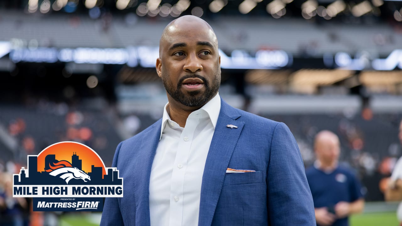 Denver Broncos President Damani Leech Teases Potential New Helmet Designs  Coming in 2023 - Sports Illustrated Mile High Huddle: Denver Broncos News,  Analysis and More