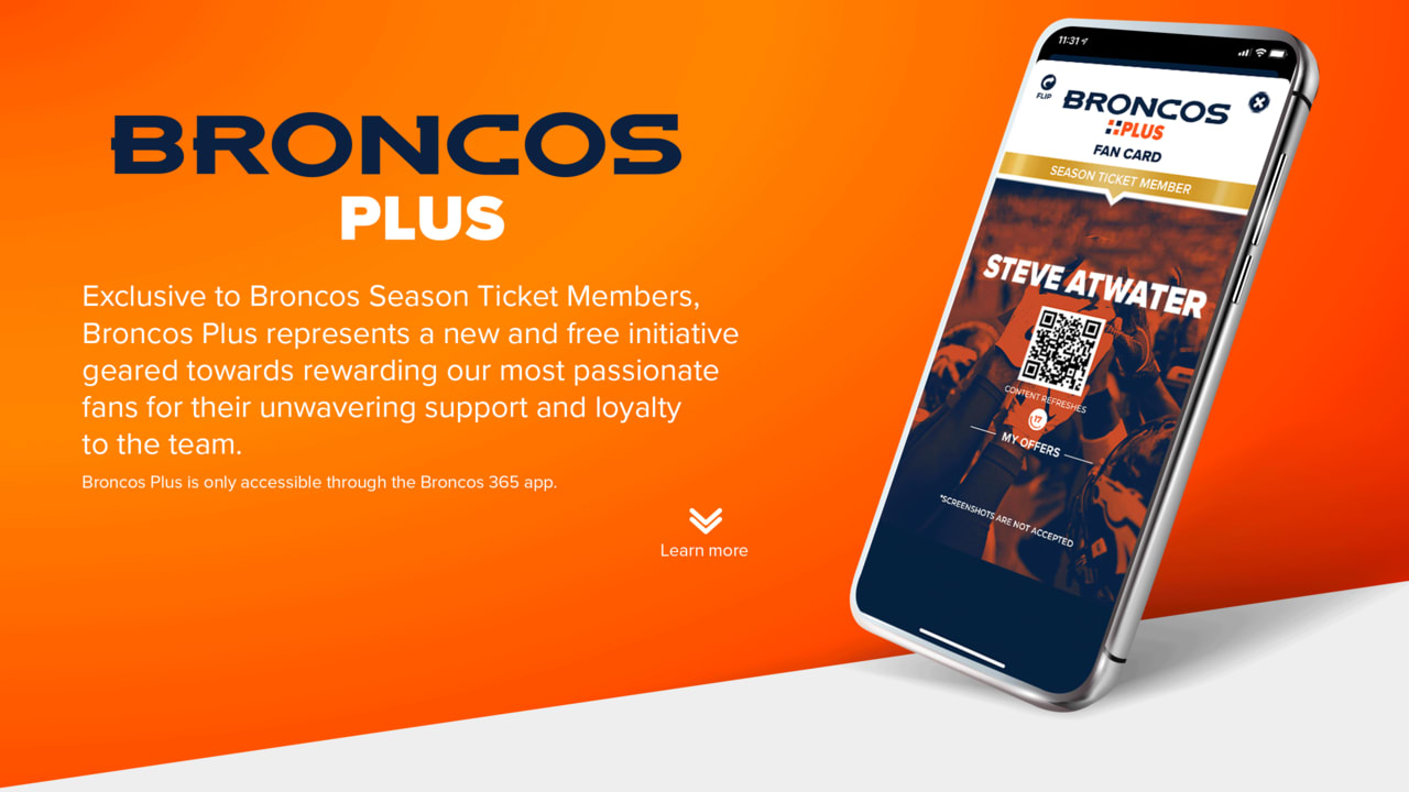 SEASON TICKETS TO BSN BRONCOS COVERAGE