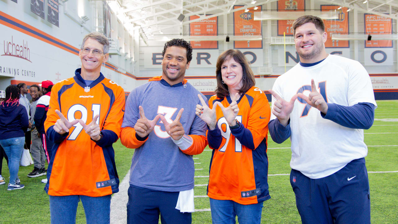 Football is Family: Broncos host family and friends at walkthrough ...