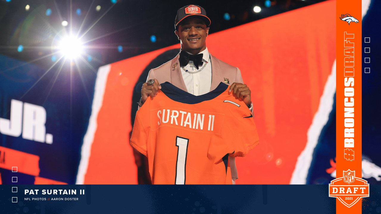 Denver Broncos select CB Patrick Surtain II in NFL Draft