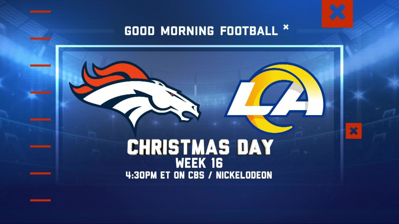 GMFB' reacts to Broncos-Rams Christmas Day game
