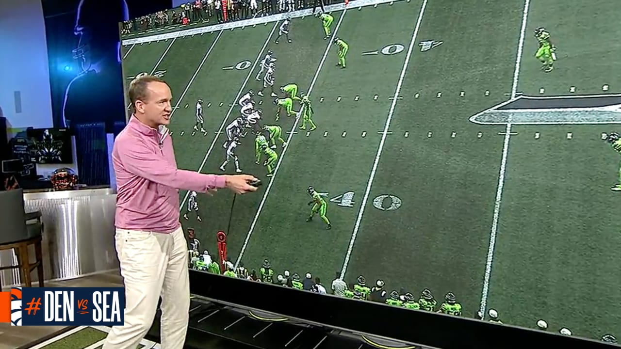 Peyton Manning explains Russell Wilson's first TD pass as Bronco 'MNF