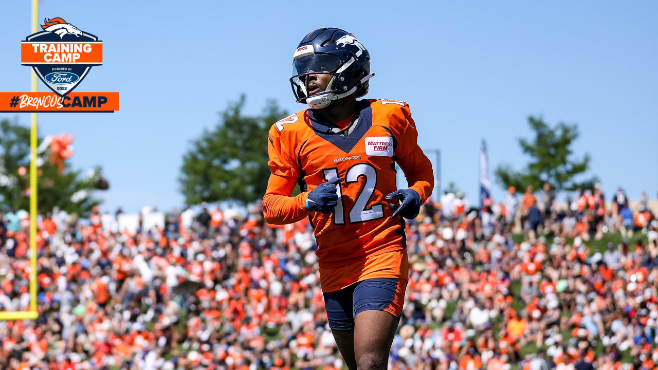 Denver Broncos linebacker Christopher Allen (45) stands on the