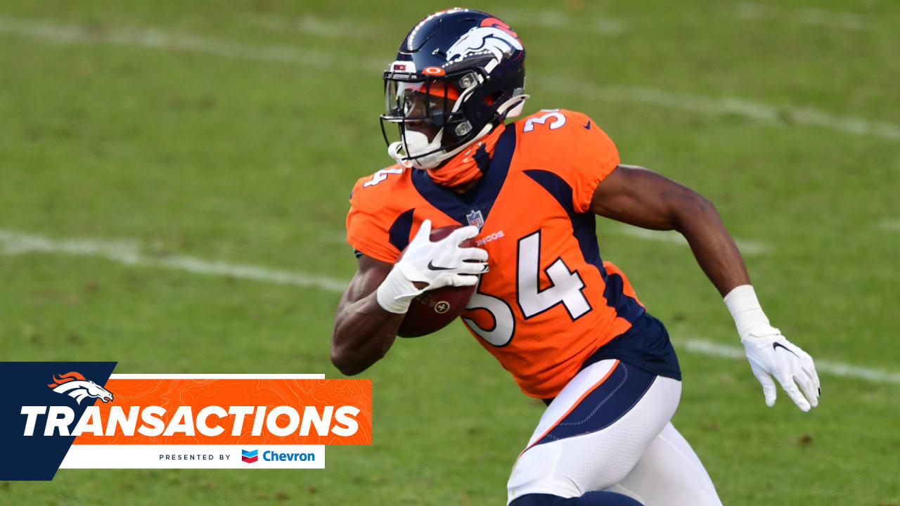 Broncos Elevate WR Lil'Jordan Humphrey, Place S Caden Sterns on IR