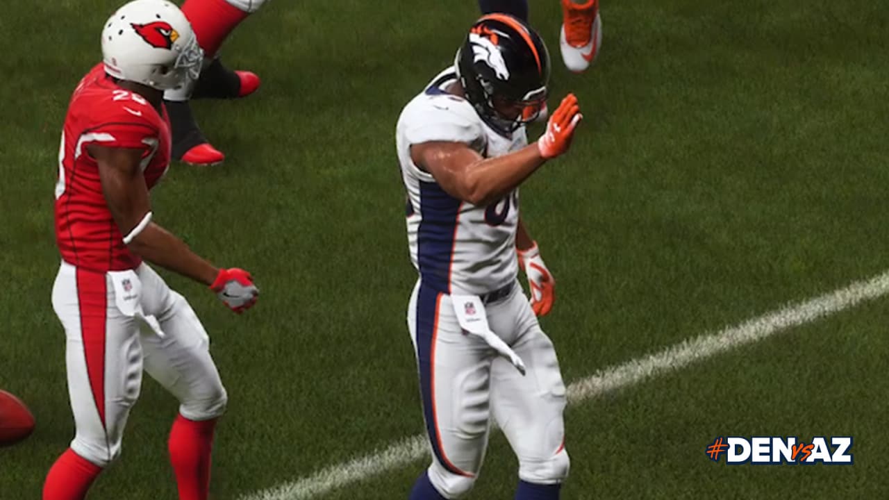 Denver Broncos vs. Arizona Cardinals Madden Simulation