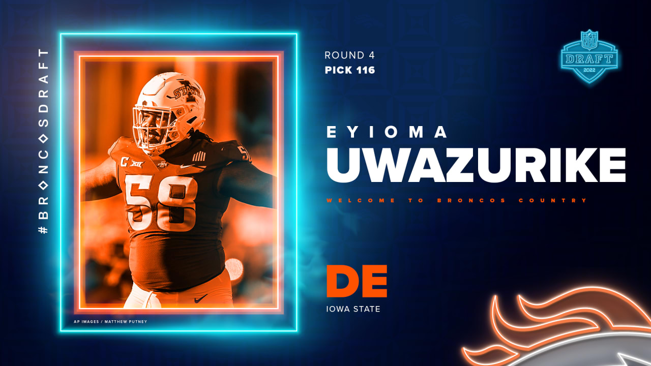 Broncos select Iowa State DE Eyioma Uwazurike with 116th-overall pick