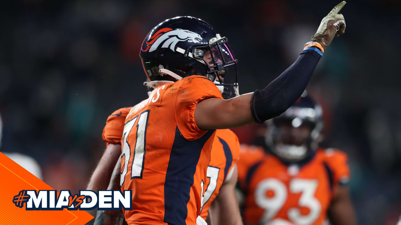 Denver, Colorado, USA. 18th Dec, 2022. Broncos S JUSTIN SIMMONS returns his  first of two interceptions down the field during the 1st. Half at Empower  Field at Mile High Sunday afternoon. The