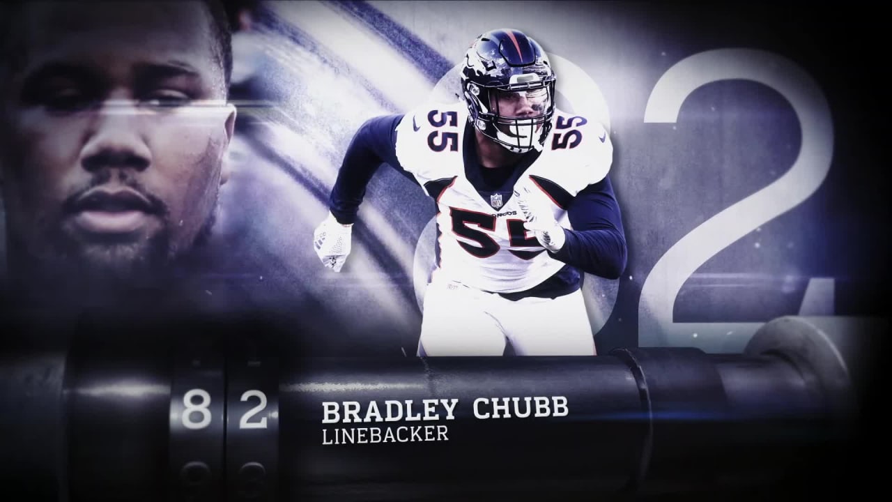 Bradley Chubb voted No. 82 on NFL Top 100 list