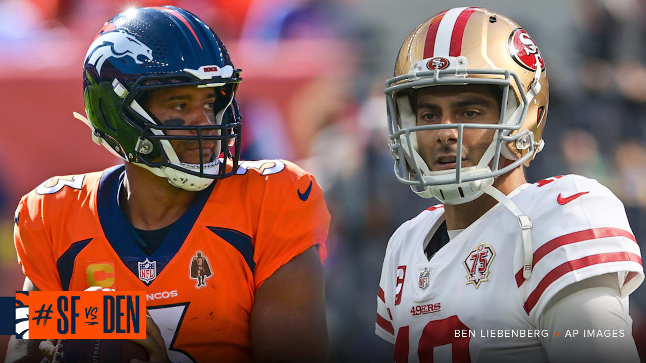 49ers-Broncos live updates: Jimmy Garoppolo faces Russell Wilson