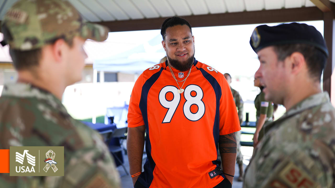 Broncos nominate defensive lineman Mike Purcell for 2022 Salute to Service Award presented by USAA