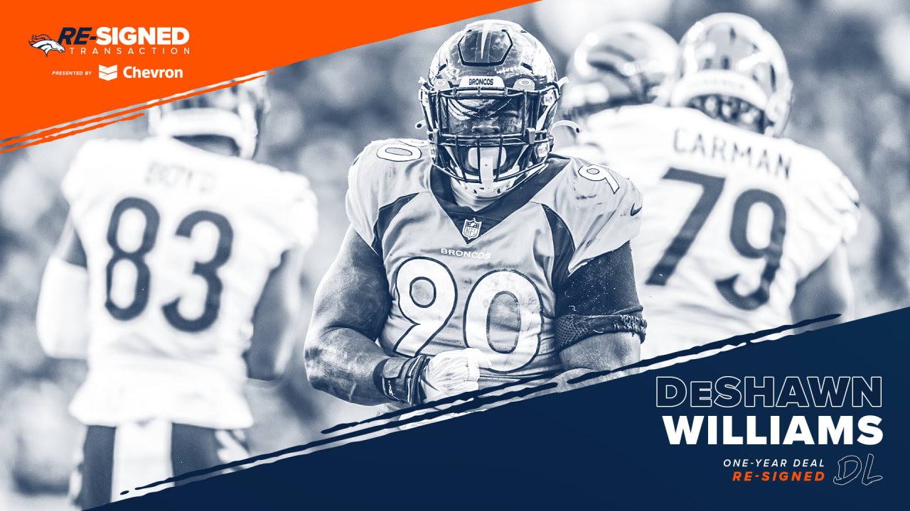 Broncos sign DL DeShawn Williams to one-year deal