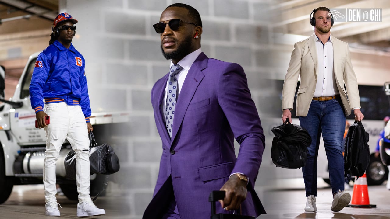 Arrival Style: The best of the Broncos' pregame fashion before Week 4 vs.  the Bears