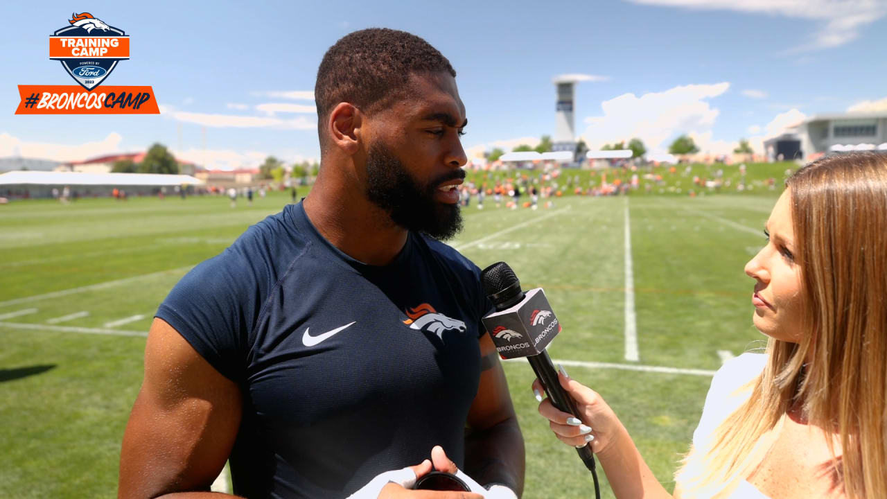 The only thing that will stop you is you'  Wired at #BroncosCamp with WRs  Coach Zach Azzanni 