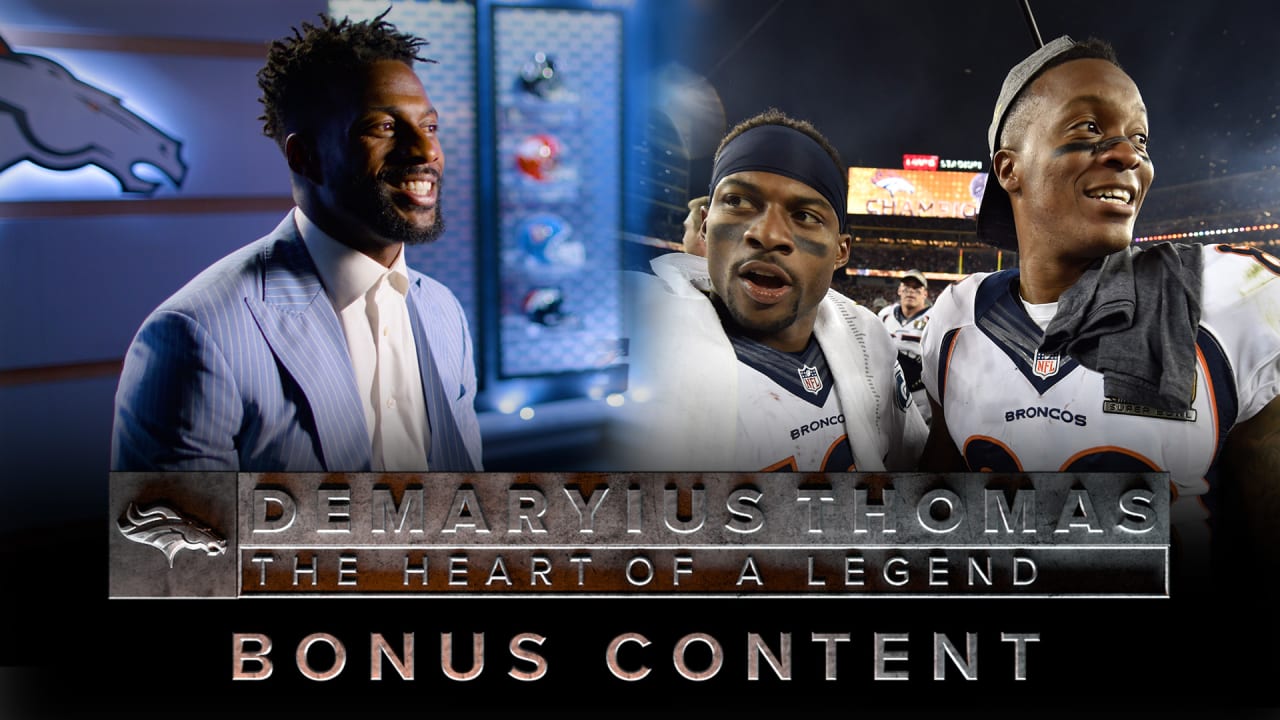 DENVER BRONCOS INTERNATIONAL: Former Broncos WR Emmanuel Sanders to honor Demaryius  Thomas