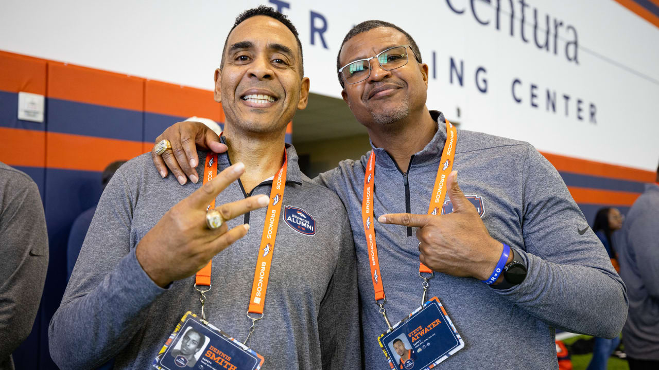 Photos: Broncos welcome Super Bowl XXXIII champions, Ring of Famers for  Alumni Weekend practice